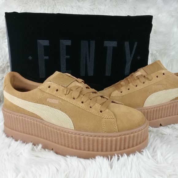 rihanna x puma womens suede creeper